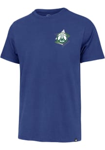 47 Milwaukee Bucks Blue City Edition Backer Franklin Short Sleeve Fashion T Shirt