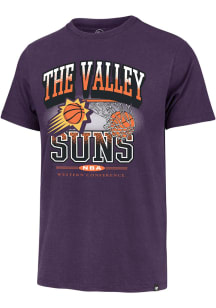 47 Phoenix Suns Purple City Edition No Look Franklin Short Sleeve Fashion T Shirt