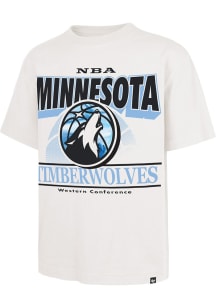 47 Minnesota Timberwolves White City Edition Shifty Foundation Short Sleeve Fashion T Shirt