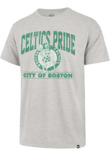 47 Boston Celtics Grey Regional Franklin Short Sleeve Fashion T Shirt