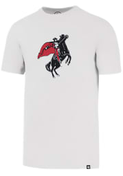 47 Texas Tech Red Raiders White Knockout Fieldhouse Short Sleeve Fashion T Shirt