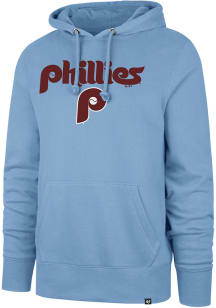 47 Philadelphia Phillies Mens Blue Arch Game Headline Long Sleeve Hoodie