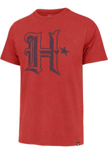 47 Houston Texans Red Tonal H Town Logo Short Sleeve Fashion T Shirt