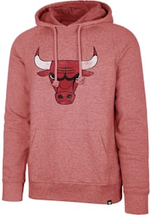 47 Chicago Bulls Mens Red Raglan Match Fashion Hood
