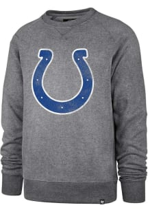 47 Indianapolis Colts Mens Grey Match Long Sleeve Fashion Sweatshirt