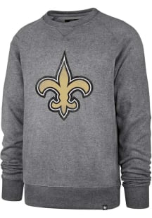 47 New Orleans Saints Mens Grey Match Long Sleeve Fashion Sweatshirt