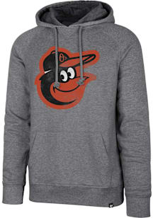 47 Baltimore Orioles Mens Grey Raglan Match Fashion Hood