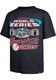 47 New York Yankees Navy Blue World Series Short Sleeve Fashion T Shirt