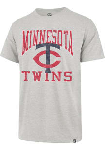 47 Minnesota Twins Grey Big Ups Short Sleeve Fashion T Shirt