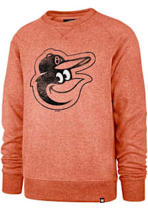 47 Baltimore Orioles Mens Orange Match Long Sleeve Fashion Sweatshirt
