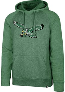47 Philadelphia Eagles Mens Kelly Green Raglan Match Fashion Hood