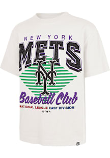 47 New York Mets White Extended Play Foundation Short Sleeve Fashion T Shirt