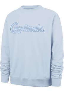 47 St Louis Cardinals Mens Light Blue Trademark Foundation Long Sleeve Fashion Sweatshirt