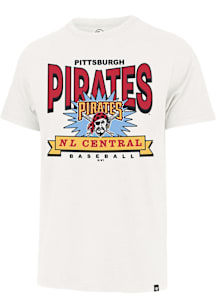 47 Pittsburgh Pirates White Twelve Six Franklin Short Sleeve Fashion T Shirt
