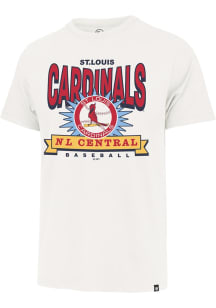 47 St Louis Cardinals White Twelve Six Franklin Short Sleeve Fashion T Shirt