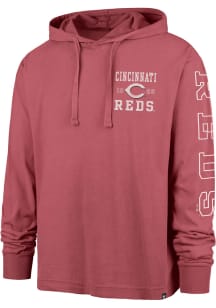 47 Cincinnati Reds Mens Red Breakwater Mountauk Fashion Hood