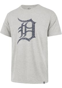 47 Detroit Tigers Grey Premier Franklin Primary Logo Short Sleeve Fashion T Shirt