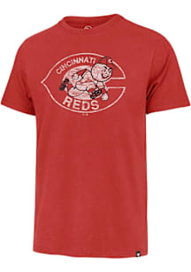 47 Cincinnati Reds Red Premier Franklin Coop C Short Sleeve Fashion T Shirt