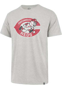 47 Cincinnati Reds Grey Premier Franklin Coop C Short Sleeve Fashion T Shirt