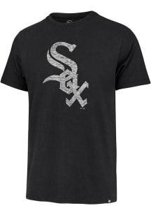 47 Chicago White Sox Black Premier Franklin Primary Logo Short Sleeve Fashion T Shirt