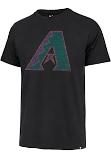 47 Arizona Diamondbacks Black Premier Franklin Coop Primary Logo Short Sleeve Fashion T Shirt
