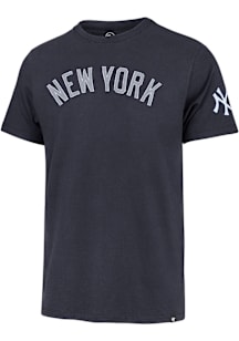 47 New York Yankees Navy Blue Franklin Fieldhouse Arch City Short Sleeve Fashion T Shirt