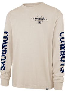 47 Dallas Cowboys Tan Cairn Ravine Foundation Long Sleeve Fashion T Shirt