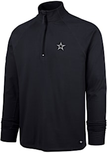 47 Dallas Cowboys Mens Navy Blue Imprint Forward Long Sleeve Qtr Zip Fashion Pullover