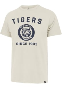 47 Detroit Tigers White Duster Franklin Short Sleeve Fashion T Shirt