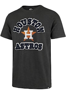 47 Houston Astros Charcoal Comeback Scrum Short Sleeve Fashion T Shirt