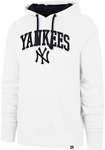 47 New York Yankees Mens White Arch Gamebreak Fashion Hood