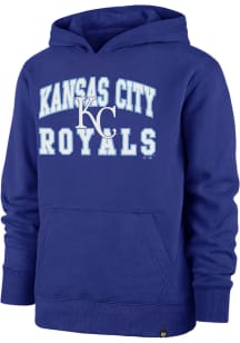 47 Kansas City Royals Youth Blue Velocity Long Sleeve Hoodie