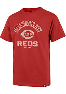 47 Cincinnati Reds Youth Red Retrograde Short Sleeve T-Shirt