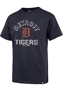 47 Detroit Tigers Youth Navy Blue Retrograde Short Sleeve T-Shirt