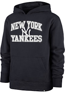 47 New York Yankees Youth Navy Blue Velocity Long Sleeve Hoodie