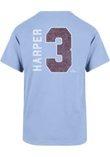 Bryce Harper Philadelphia Phillies Youth Light Blue NN Franklin Player Tee