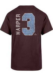 Bryce Harper Philadelphia Phillies Youth Maroon NN Franklin Player Tee