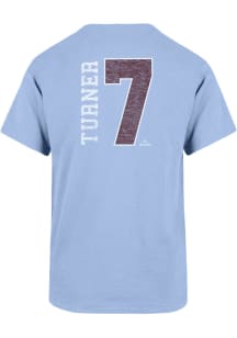 Trea Turner Philadelphia Phillies Youth Light Blue NN Franklin Player Tee