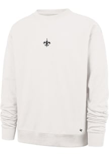 47 New Orleans Saints Mens White Offside Foundation Long Sleeve Fashion Sweatshirt
