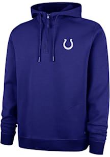 47 Indianapolis Colts Mens Blue Imprint Forward Fleece Hood