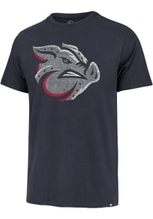 47 Lehigh Valley Ironpigs Navy Blue Premier Franklin Short Sleeve Fashion T Shirt