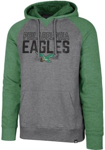47 Philadelphia Eagles Mens Grey Match Fashion Hood