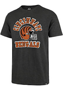 47 Cincinnati Bengals Charcoal Comeback Scrum Short Sleeve Fashion T Shirt
