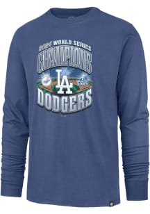 47 Los Angeles Dodgers Blue 2024 World Series Champion  Field Level Long Sleeve Fashion T Shirt