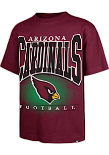 47 Arizona Cardinals Red Hot Corner Foundation Short Sleeve Fashion T Shirt