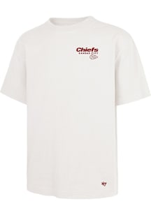 47 Kansas City Chiefs White Lateral Foundation Short Sleeve Fashion T Shirt