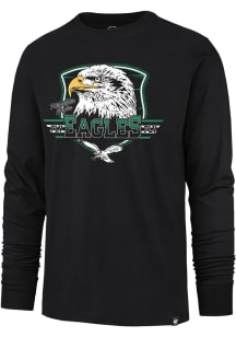 47 Philadelphia Eagles Black Regional Franklin Long Sleeve Fashion T Shirt