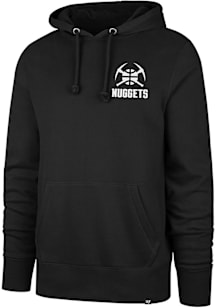 47 Denver Nuggets Mens Black City Edition Jab Step Headline Long Sleeve Hoodie