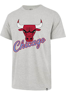 47 Chicago Bulls Grey City Edition Played Up Franklin Short Sleeve Fashion T Shirt