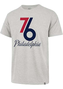 47 Philadelphia 76ers Black City Edition Played Up Franklin Short Sleeve Fashion T Shirt